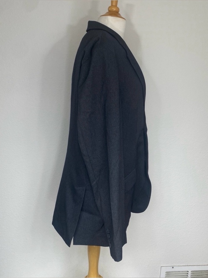 Nwot New Bluffworks Men's Gotham Gray Classic Fit Gramercy Blazer Size 44r — image 3 of 8